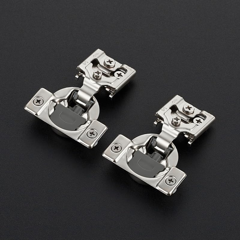 Soft Close Hinges for Kitchen Cabinet Hinges, 5/8 Inch Overlay, 60 Pack - Image 2
