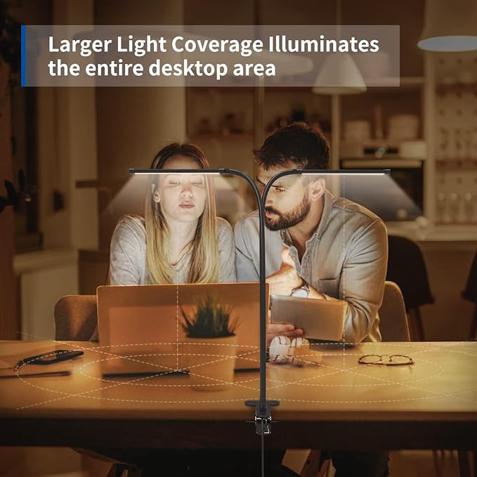 iZELL Desk Lamp, Desk Lamps for Home Office - Image 8