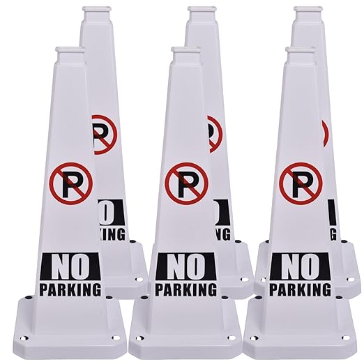 BESEA No Parking Cone 6 Pack by BeSea