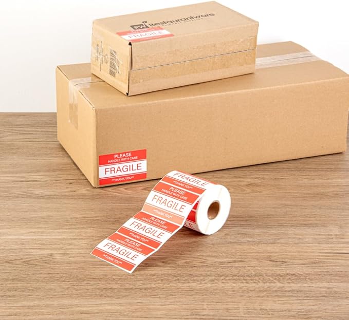 Restaurantware Label Tek 3 x 2 Inch Packaging Stickers 500 Premium Shipping - Image 3