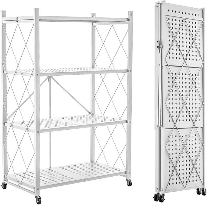 Lifetime Home 4-Tier Foldable Storage Shelf by BestSellingProducts