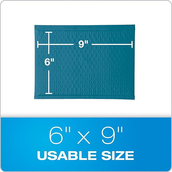Quality Park Bubble Mailers, 6 x 9 Inch, Padded Envelopes, Shipping Envelopes - Image 6