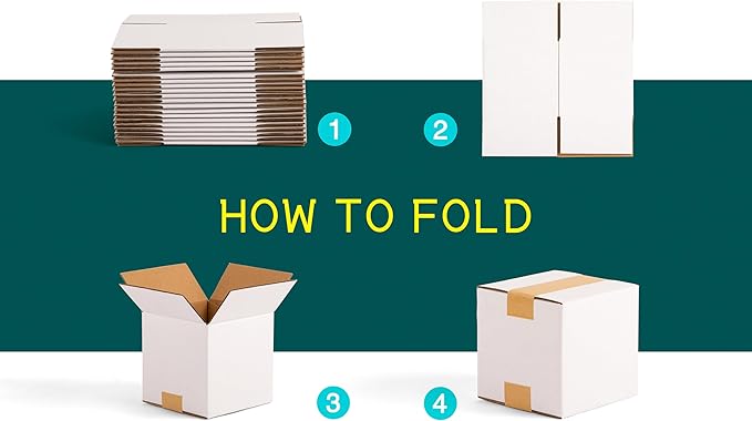 6x6x6 inch Small Shipping Boxes, Gifts Wrapping, 15 Pack - Image 7