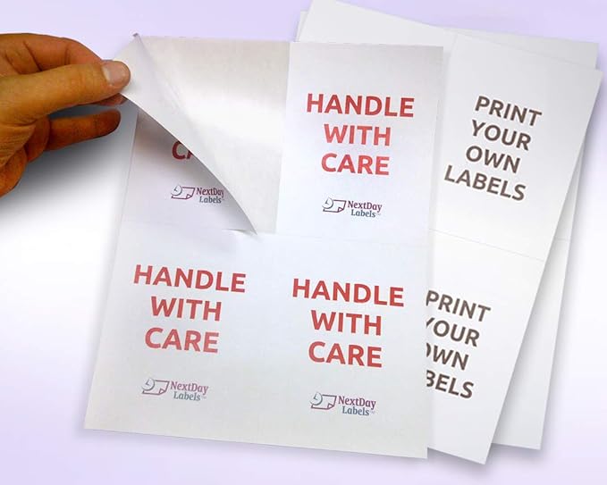 NextDayLabels – 4-1/4" x 5-1/2" Rectangular Sticker Labels - Image 3