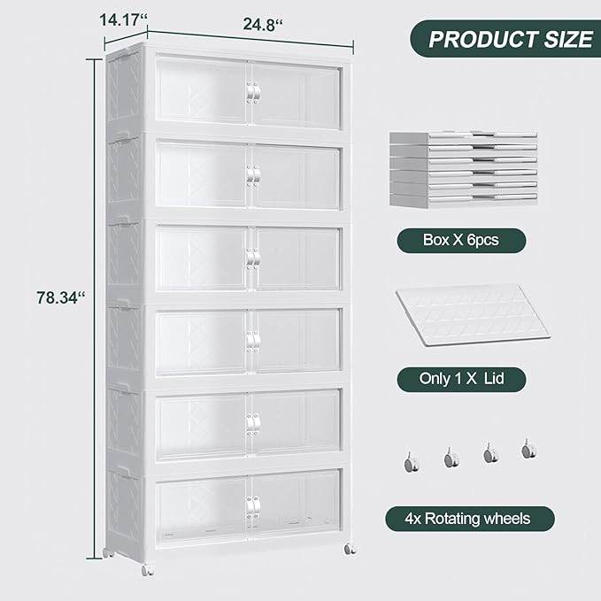 720QT Extra Large Stackable Storage Bins - Image 2