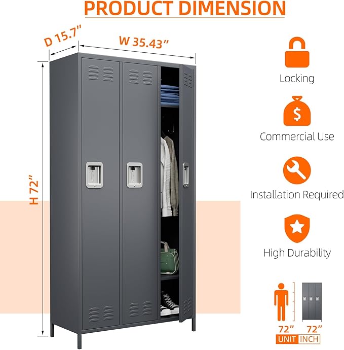 Metal Storage Locker - Image 3