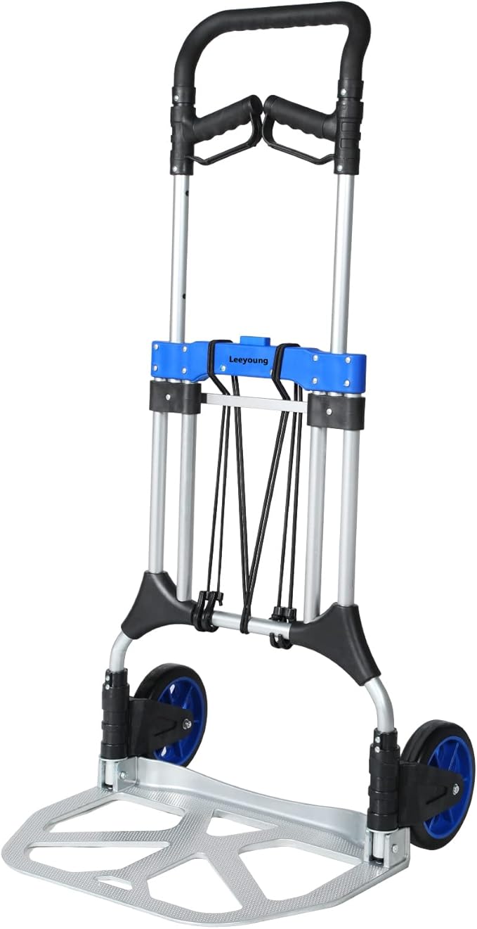Folding Hand Trucks Heavy Duty by Leeyoung, 500 lb Aluminium Folding Hand Cart by AllKindsofFoldingHandTruckByLeeyoung