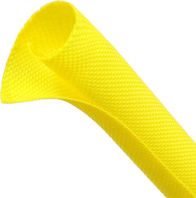 Automotive Wire Loom Tubing, Split Braided Cord Protectors from Pets No Chew by ConveniencetoYourLife