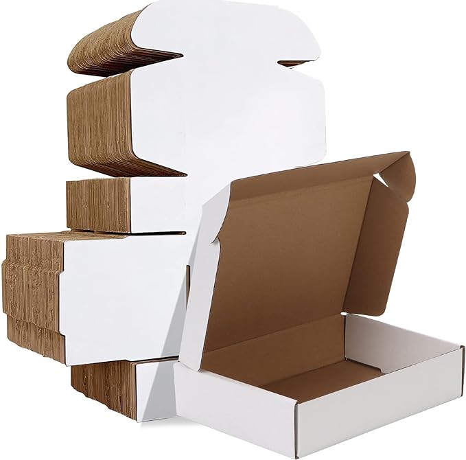 HORLIMER 9x6x2 inches Shipping Boxes Set of 50 by HORLIMER
