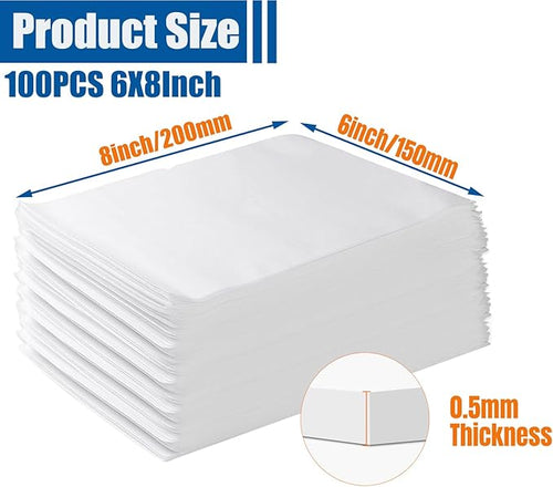 100 Pack Foam Pouches, Cushion Foam Pouch - Image 2