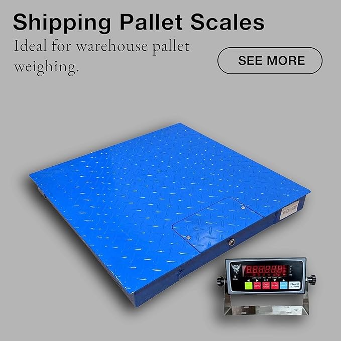 Industrial Floor Scale, 10000LB/1LB, PEC Focus on Industry - Image 6