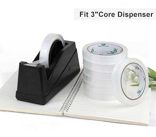 BOMEI PACK 8Rolls Clear Tape Refills - Image 6