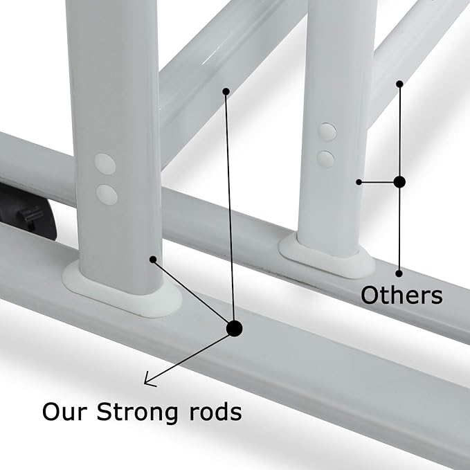 Mobile Glass Whiteboard, Magnetic Double-Sided Easel Style Glass Dry Erase - Image 5