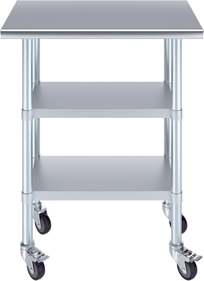 AmGood Stainless Steel Work Table - Image 2