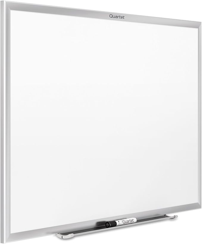 Quartet Magnetic Dry Erase White Board, Nano-Clean Surface Resists Ink Stains - Image 2
