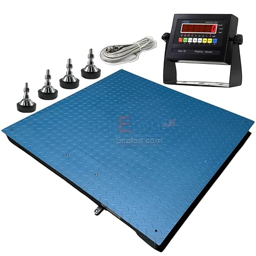 SellEton SL-800-4x4-5 NTEP Industrial Warehouse 48" x 48" Floor Scale | 5000 by SELLETONSCALES