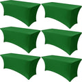 Obstal 6 Pack Stretch Spandex Table Covers by Obstal