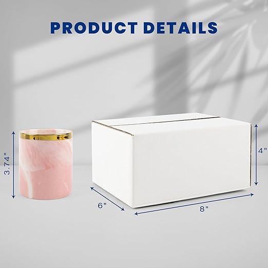 Golden State Art 8x6x4 Inches White Shipping Boxes 28 Pack, Corrugated - Image 2