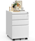 3 Drawer File Storage Cabinet, File Cabinets by Unknown