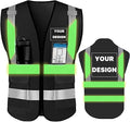 YOWESHOP High Reflective Visibility Safety Vest by YOWESHOP