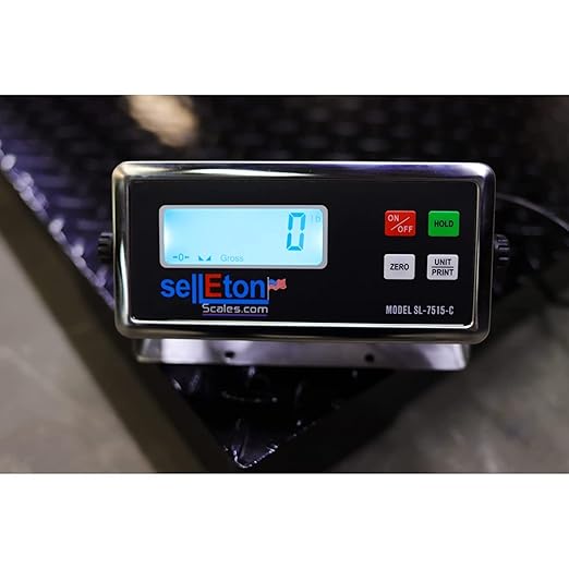 Liberty Scales Heavy Duty Industrial 48" x 48" Floor Scale - Image 5