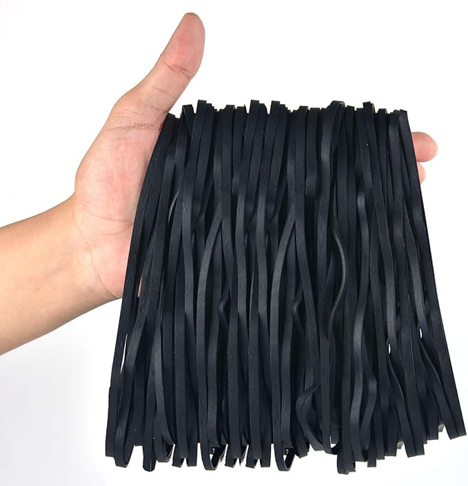Coopay 180 Pieces Large Rubber Bands Bulk, 8 Inches Heavy Duty Strong Elastic by Coopay