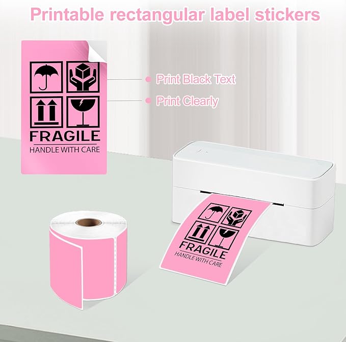 3 X 5 Inch Printable Waterproof Rectangle Color Coding Labels, 300 Per Roll - Image 3