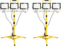 30000 Lumen Work Lights with Stand, 300W Three Head LED Work Light, Waterproof by Stanlips