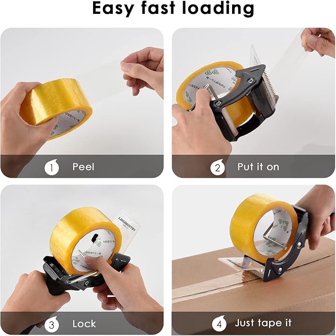 2 Pcs Rapid-Replace Packing Tape Dispenser Guns - Image 6