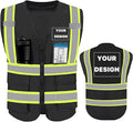 YOWESHOP High Visibility Reflective Safety Vest by YOWESHOP