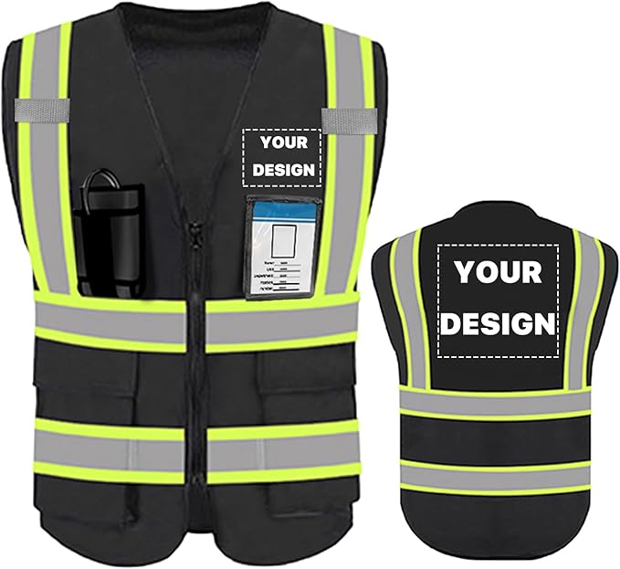 YOWESHOP High Visibility Reflective Safety Vest by YOWESHOP