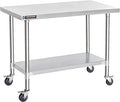 DuraSteel 24x48 NSF Stainless Steel Cart by DuraSteel