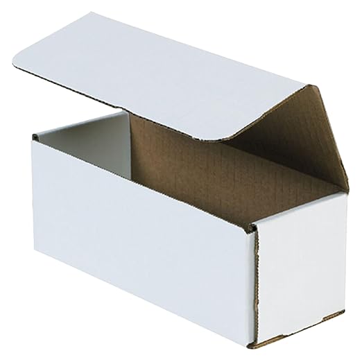 Aviditi White Corrugated Cardboard Mailing Boxes, Small Cardboard Boxes by BOXUSA