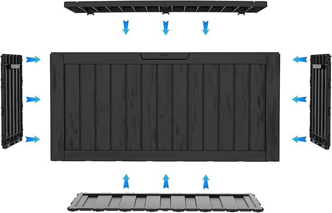 90 Gallon Waterproof Outside Storage Box - Image 8