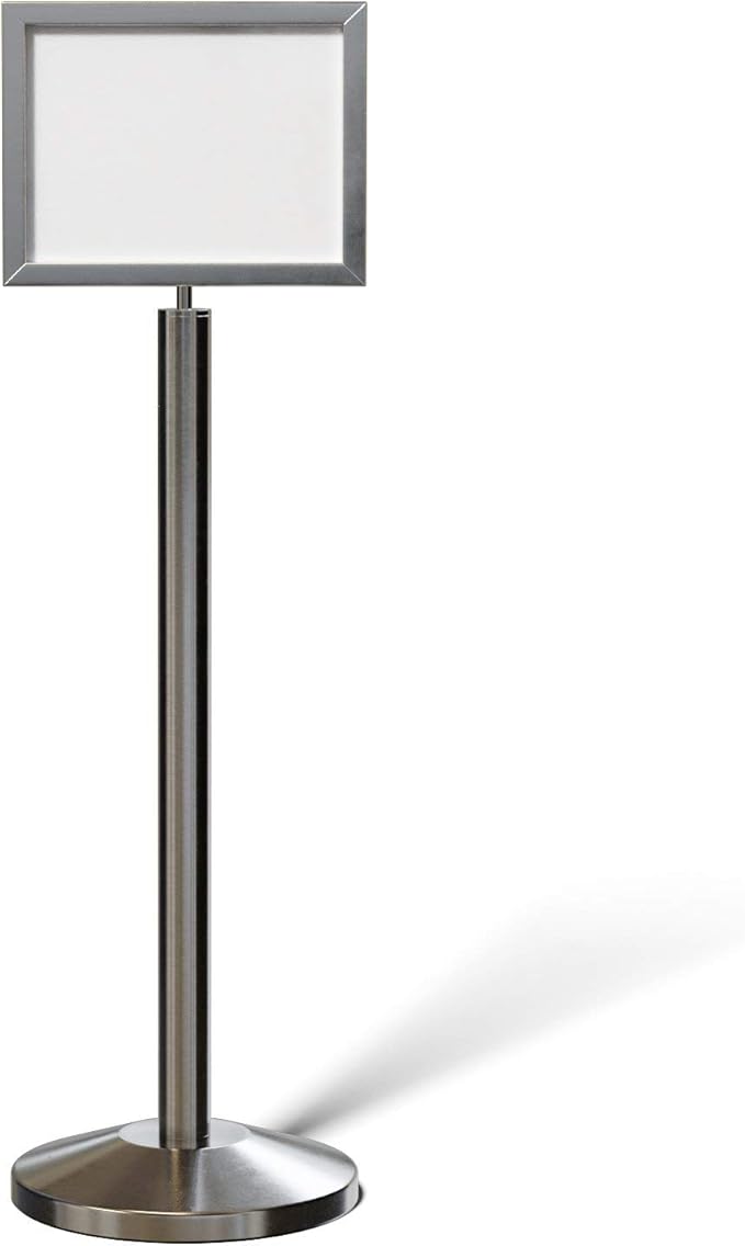 Crowd Control Warehouse Pedestal Standing Floor Sign Frame by Crowd+Control+Warehouse