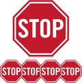 Nuanchu 5 Pcs Stop Floor Sign Stickers by Nuanchu