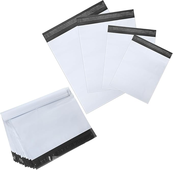 Outus 120 Pcs Poly Mailer Envelope 4 Sizes Shipping Bags Self Adhesive Clasp by Outus