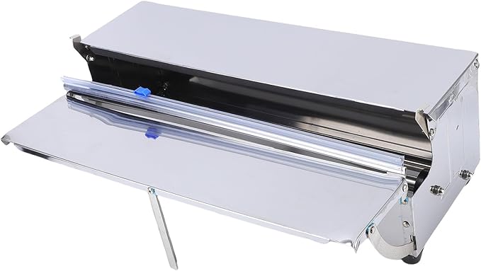 SUNGOOYUE Heavy Duty Stainless Steel Manual Food Wrapping Film Dispenser - Image 3