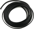E-outstanding 5M/16.4ft Cable Sleeve Black Insulated Braided Sleeve 6mm / by E-outstanding