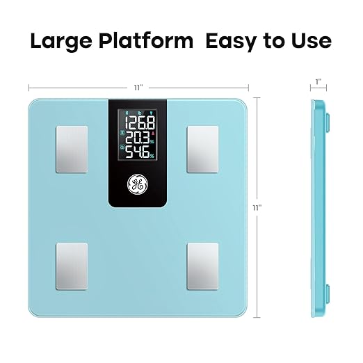 GE Smart Scale for Body Weight BMI Fat Muscle Mass - Image 6