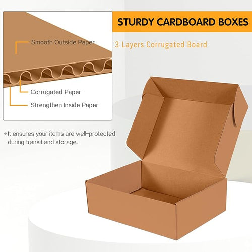 12x9x4 inch Shipping Boxes Set of 20 - Image 2