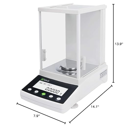 U.S. Solid 1mg Precision Balance, 600g x 0.001g Analytical Lab Scale - Image 8