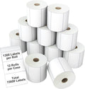 3-Proof 2"x1" Direct Thermal Barcode Labels Rolls by LabelChoice
