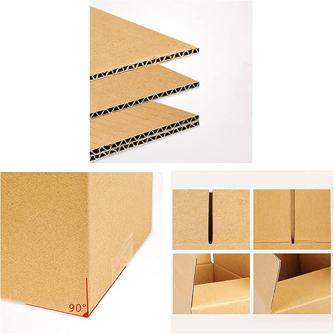 Edenseelake Shipping Boxes Small 4 x 4 x 4 inches Cardboard Boxes, 25 Pack - Image 6