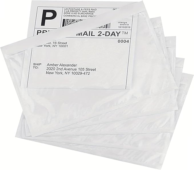 6x9 Packing List Mailing Envelopes Shipping Envelopes Packing List Clear - Image 4