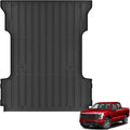 Truck Bed Mat Fit Ford F150 & Lightning 2015-2026 6.5FT Standard Bed, TPE All by Partzer