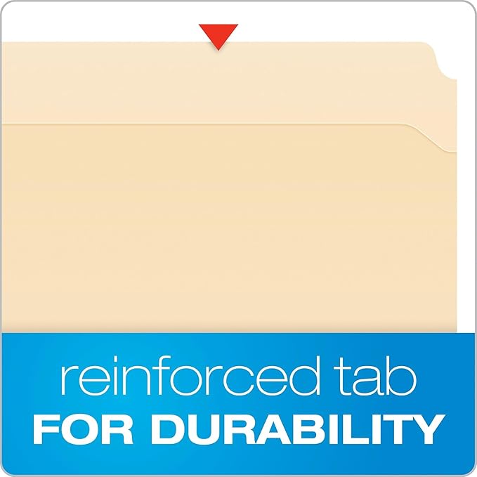 Pendaflex Manila Fastener Folders, Letter Size, 1 Fastener, Straight Cut - Image 5