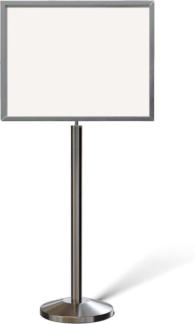 Crowd Control Warehouse Pedestal Standing Floor Sign Frame by Crowd+Control+Warehouse