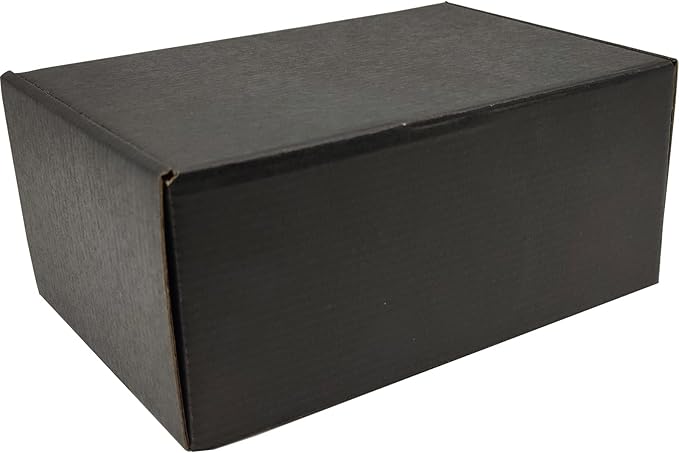 Small Black Shipping Boxes for Small Business Pack of 25-6x4x3 inches Cardboard - Image 5