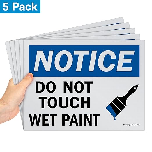 SmartSign 9 x 12 inch “Notice - Image 2
